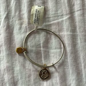 Alex and Ani ‘E’ Initial Bracelet
